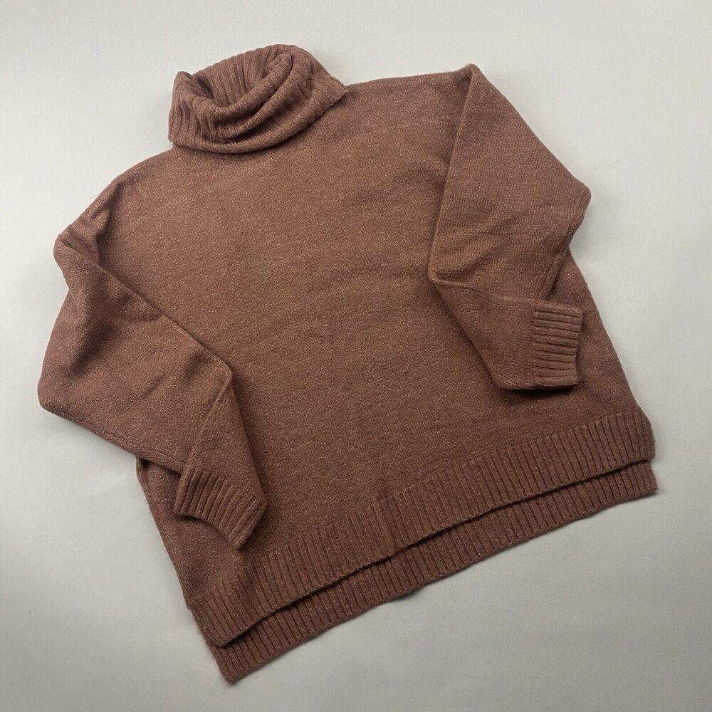 Andree By Unit Dusty Mauve Turtleneck Sweater Kni… - image 7